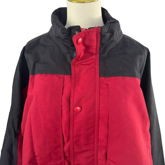 Carhartt TwoTone HighCollar Colorblock Jacket Nylon Urban Utility Streetwear 2XL - Picture 2 of 16